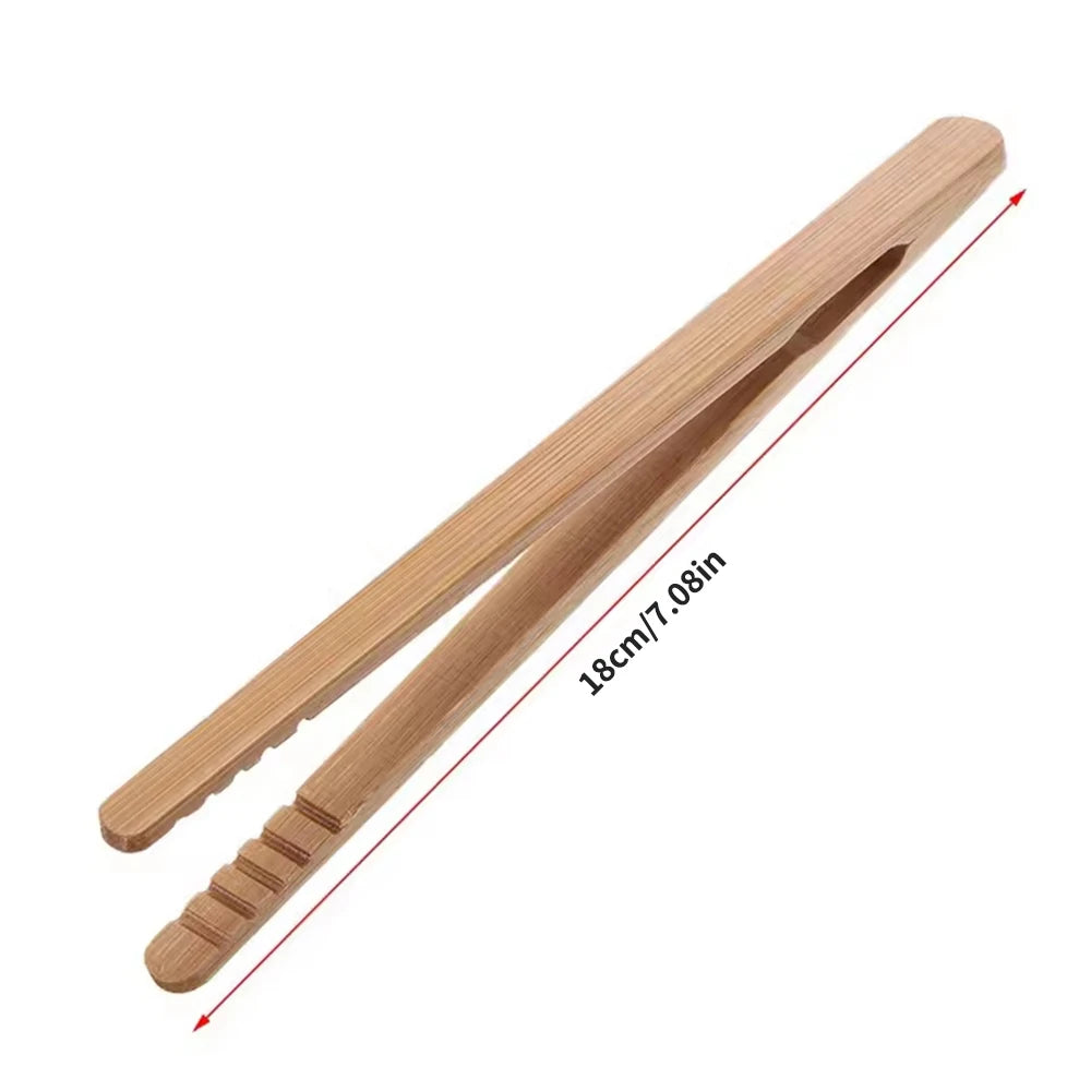 Bamboo Serving Tongs | Pair