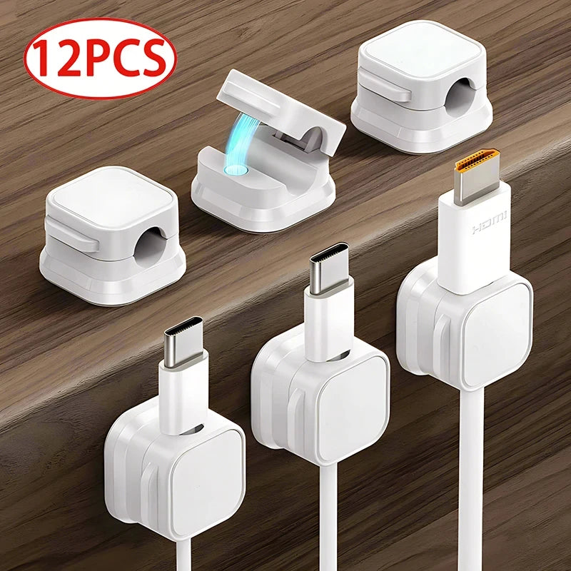 Magnetic Desk Cable Clips