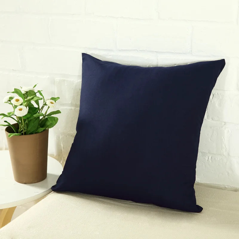 Everyday Solid Cushion Cover