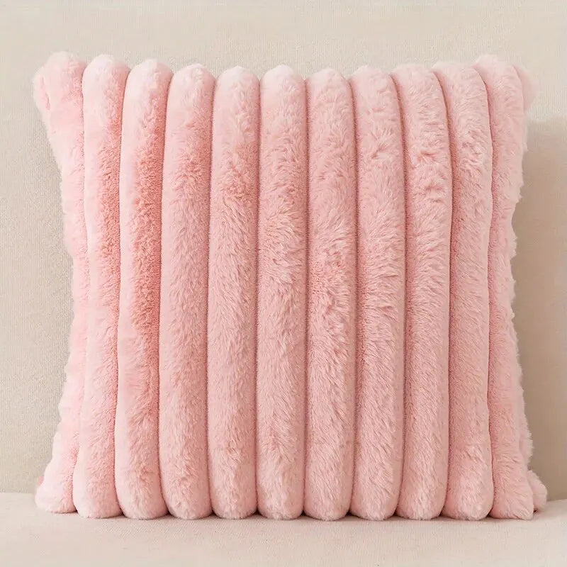 Wide Stripe Corduroy Cushion Cover