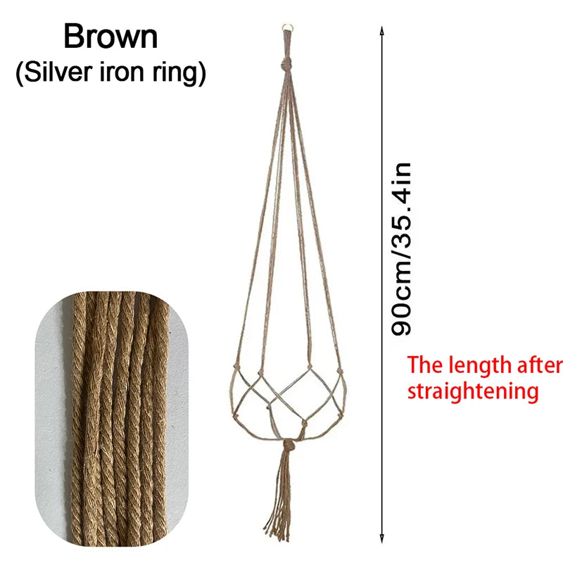 Natural Macrame Plant Hanger