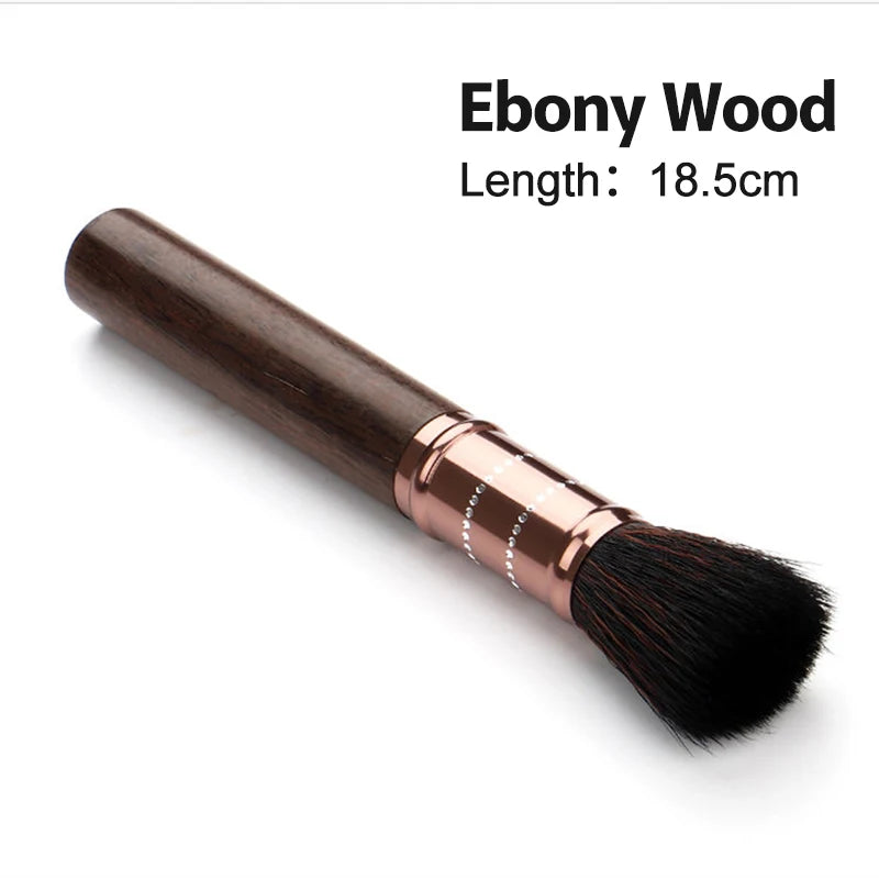 Timber-Handle Coffee Grinder Brush