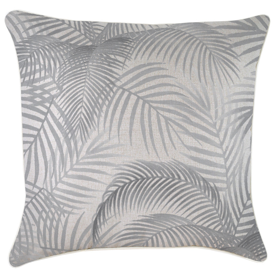 Seminyak Smoke Piped Cushion Cover | 60 cm