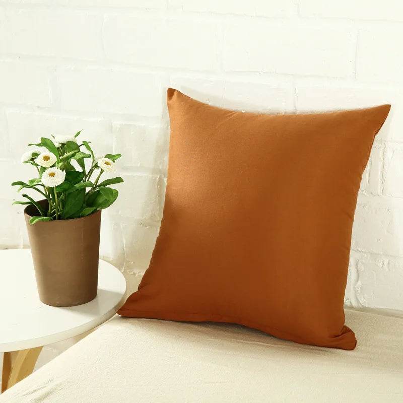 Everyday Solid Cushion Cover