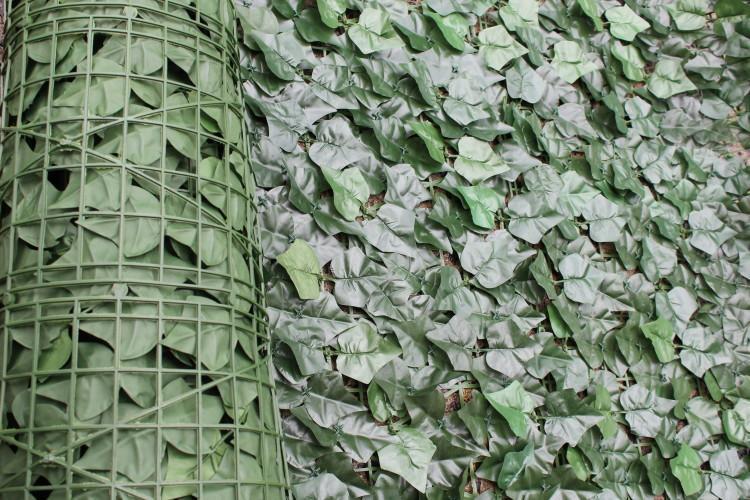 Fake Ivy Roll 3m x 1m – Instant Artificial Hedge Panel Ivy Roll