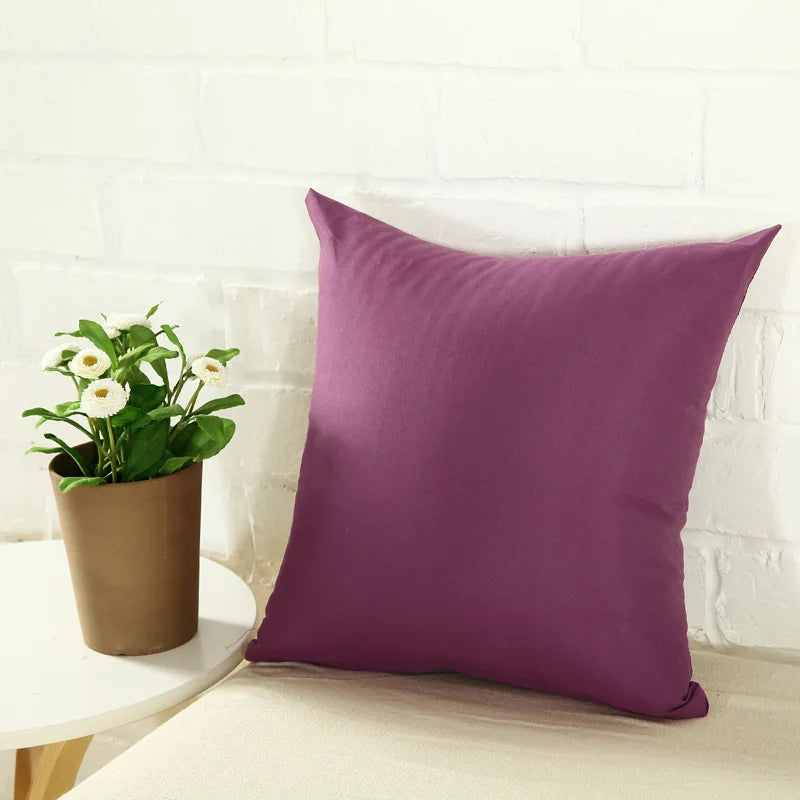 Everyday Solid Cushion Cover