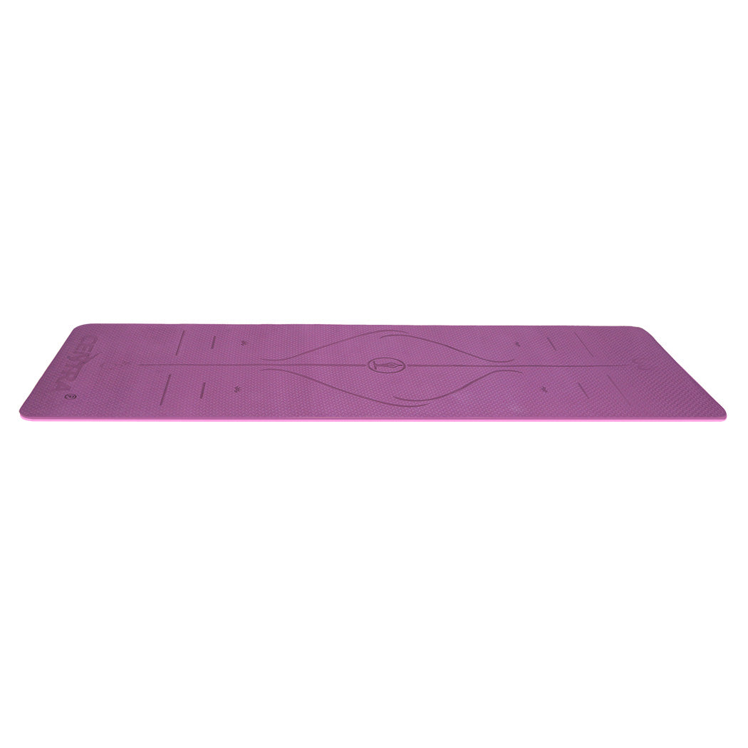 Centra Alignment Yoga Mat | 6 mm Purple
