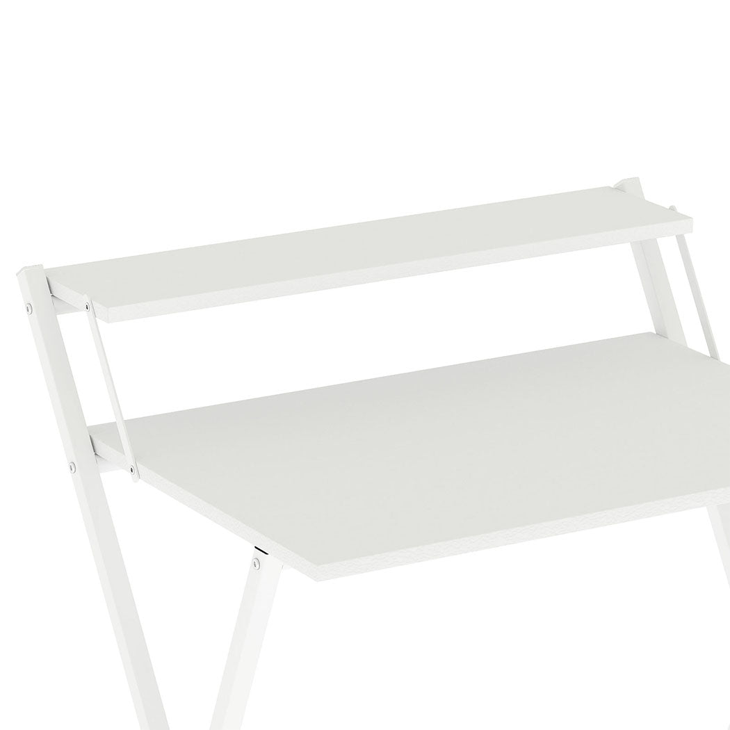 Levede Folding Study Desk | White