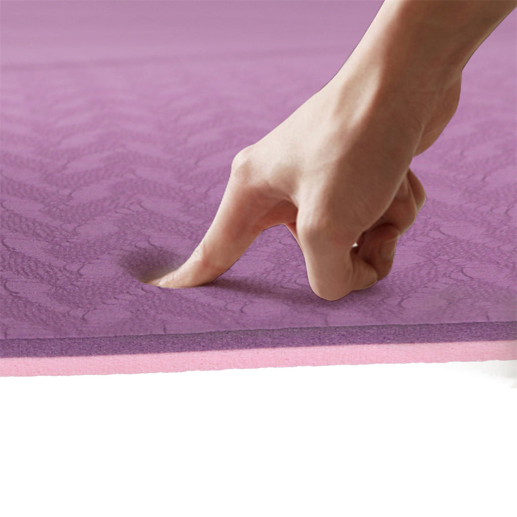 Centra Alignment Yoga Mat | 6 mm Purple