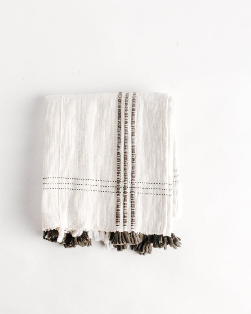 Ribbons Handwoven Cotton Table Runner | 183 × 36 cm