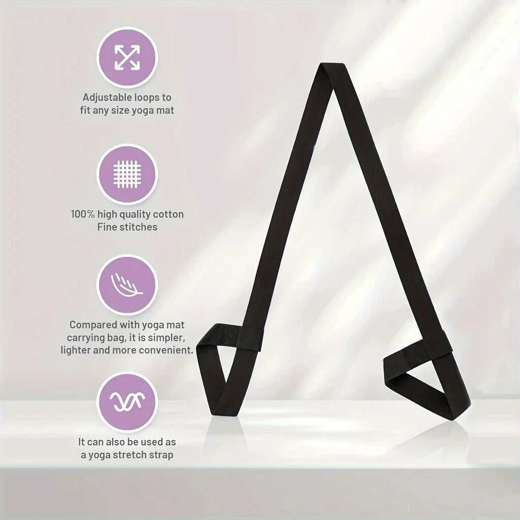 Adjustable Yoga Mat Carry Strap