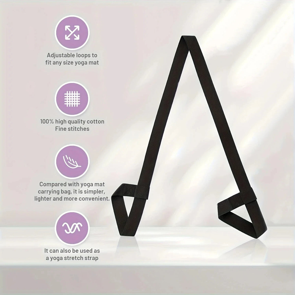 Adjustable Yoga Mat Carry Strap