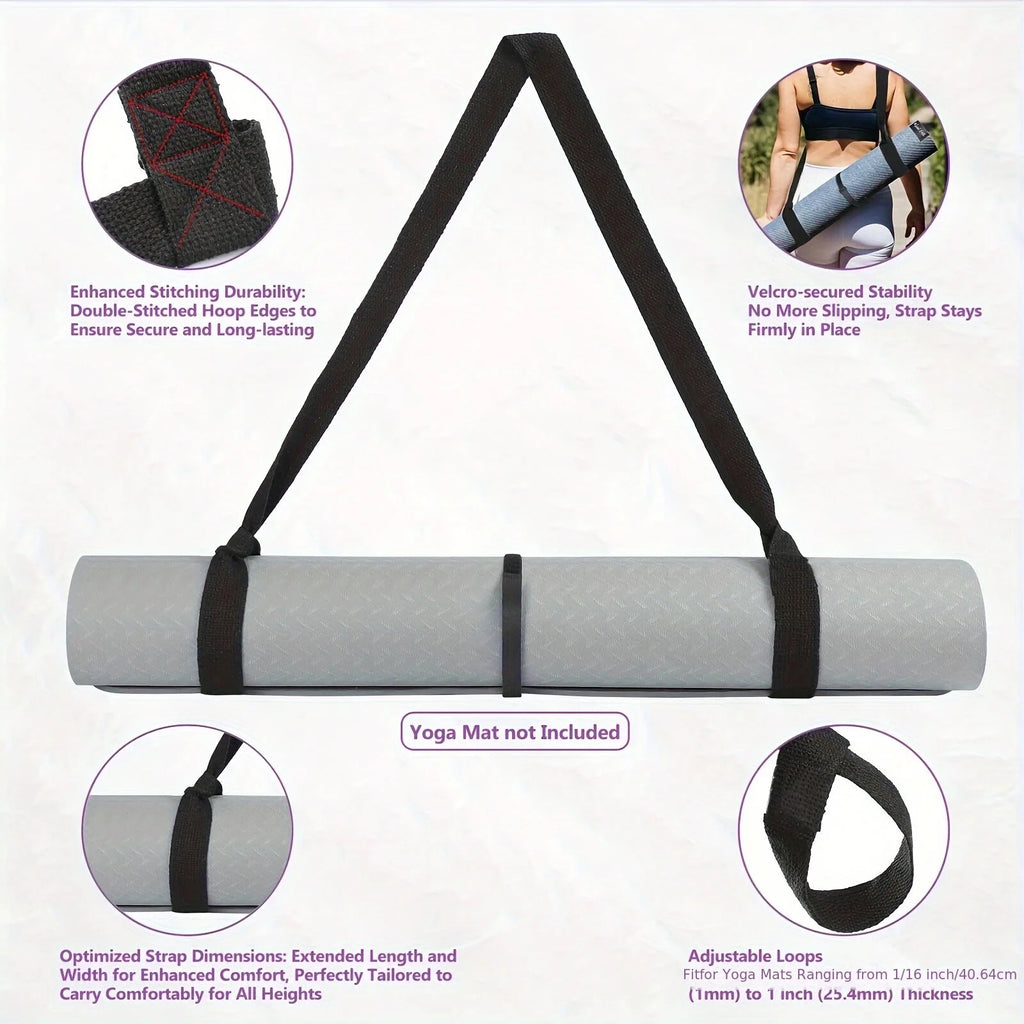 Adjustable Yoga Mat Carry Strap